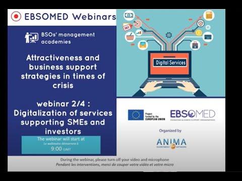 Embedded thumbnail for Académie ANIMA en ligne de Formation des OSE - Digitalisation des Services aux Entreprises et Investisseurs