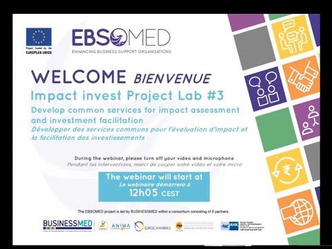 Embedded thumbnail for Atelier ANIMA de Labélisation des Services offerts par les OSE - Stratégies coordonnées pour orienter les investissements vers le développement durable #3